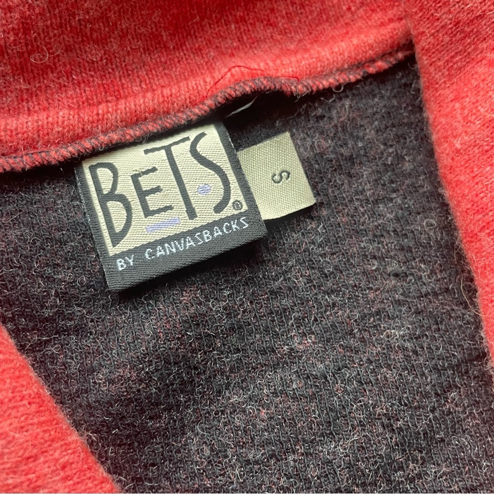 Vintage Bets by Canvasback Button Front Cardigan Sweater Wmns Small Wool Blend - Picture 3 of 5